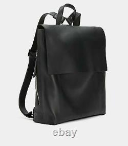 Eileen Fisher Black Buttery Leather Backpack Bag $318