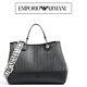 Emporio Armani Black Tote/handbag. Designer Bags By Bagaholix (298)
