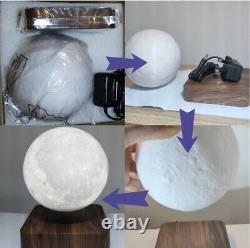 Extra Large Floating Moon Lamp 18cm Magnetic Levitating wireless lamp 3 colours