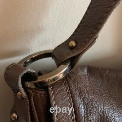 Fendi Soft Leather Large Shoulder Bag