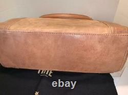 Frye Melissa Dusty Rose Leather Shoulder Tote/ Bag/purse Dbi46