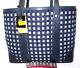 Frye Melissa Large Shopper Tote Bag In Denim Navy Blue Leather Db1214 Nwt $298
