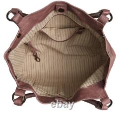 Frye Melissa Lilac Leather Shoulder Bag B1401
