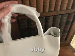 Furla of Italy Large White Grab Tote Bag with Dust Bag New with Tag