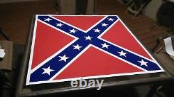 GENERAL LEE replica Decal Magnets DUKES OF HAZZARD roof flag, set of 01's, Gen Lee