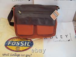 Genuine Fossil Men's Transit CVS Messenger bag BNWT