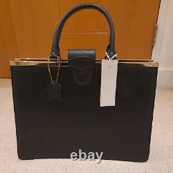 Ghost London Large Leather Black Handbag BNWT RRP £295