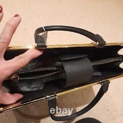 Ghost London Large Leather Black Handbag BNWT RRP £295