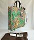 Gucci #450950 Gg Bengal Tiger Supreme Large Tote Bag With Strap, Authentic Nwt