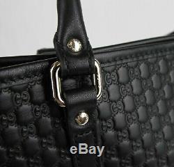 Gucci Black Micro-guccissima Leather Large Joy Tote Bag 449648 1000