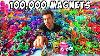 I Made A Huge Artwork With 100 000 Magnets