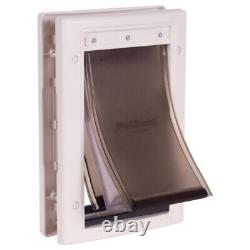 Insulated Cat Door Flap 3 Way Closure Magnetic Easy Assembly Energy Efficient