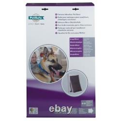 Insulated Dog Door Flap 3 Way Closure Magnetic Easy Assembly Energy Efficient