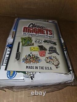 Jumbo U. S. State Magnet Set by Classic Magnets, 51-Piece Set