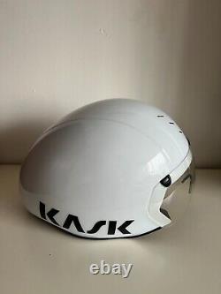 KASK Unisex Bambino Pro Cycling TT Helmet L 59-62 Magnetic Visor