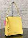 Kate Spade Darcy Large Leather Bucket Crossbody Shoulder Bag Satchel $399 Yellow