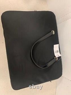 KATE SPADE NEW YORK Jae Black Nylon Laptop Shoulder Bag #WKRU6618