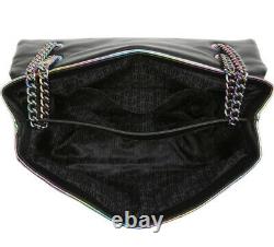 KURT GEIGER LONDON XXL Kensington Rainbow Leather Convertible Shoulder Bag