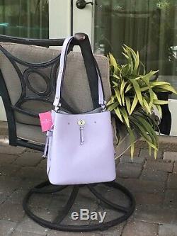 Kate Spade Marti Large Bucket Shoulder Tote Bag Lilac Frozenlila Leather $399