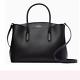 Kate Spade New York Rory Large Satchel, Black Saffiano Leather-gold Hardware New