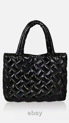 Kurt Geiger Black Puffer Handbags