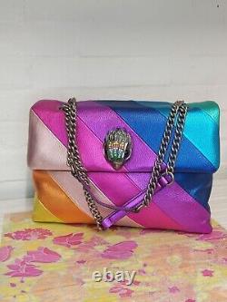 Kurt Geiger Leather Kensington Rainbow Bag XXL