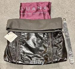 LUANA QUALITY LEATHER BAG, Changable Styles With 2 Straps -RRP £178.50 New