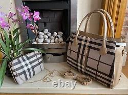 Ladies Handbag Shoulder Bag Women Bag Faux Leather large Tote Bag Designer Brown