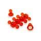 Large Acrylic Push Pin Magnet, 21mm Dia X 26mm Red (40 Packs Of 10)