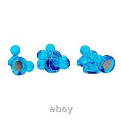 Large Blue Acrylic Push Pin Magnet 21mm dia x 26mm tall (20 Packs of 10)