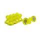 Large Yellow Acrylic Push Pin Magnet 21mm Dia X 26mm Tall (20 Packs Of 10)