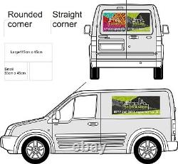 Large full colour printed magnetic sign vehicle/van car magnetic signs