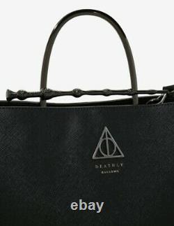 Loungefly Harry Potter Elder Wand Handbag (Black) New
