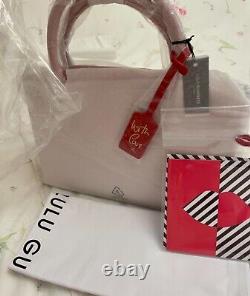 Lulu Guinness Emme in Blush Pink Leather. BNWT- Stunning Bag- Free 48 Hour Del