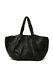 Max Mara, Large 100% Leather Tote Bag In Black