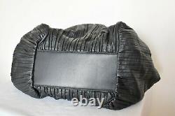 MAX MARA, Large 100% Leather Tote Bag in Black
