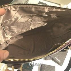 MICHAEL KORS Women Lady Large Leather Tote Shoulder Bag Purse Handbag Merlot MK