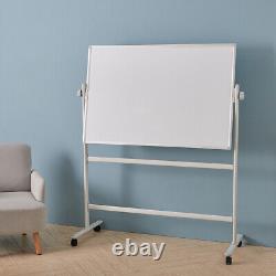 Magnetic Office Home Whiteboard with Metal Stand Large Standing School Board NEW