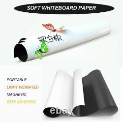 Magnetic Whiteboard, 79x47large white board for office, Cut-able & Portable