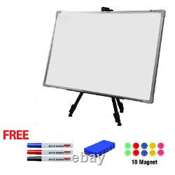 Magnetic Whiteboard Small Large White Board Dry Wipe Notice School Office Home