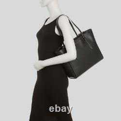 Marc Jacobs Commuter Leather Tote Bag Black BNWT