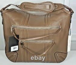 Marc Jacobs Large Leather Bag Smoke Brown New With Tags