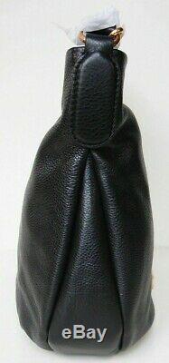 Marc Jacobs New Q Hillier Black Leather Large Hobo Shoulder Bag Pursenwt