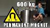 Massive 600 Kg 1300 Lbs Neodymium Magnet 4k