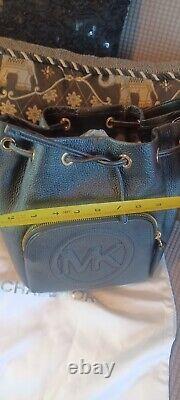 Michael Kors Brynn Black Leather -Designer Handbag