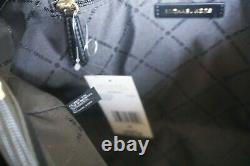 Michael Kors Gramercy Large Satchel Pvc Leather Shoulder Bag Black