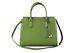 Michael Kors Hope Leather Large Evergreen Satchel Bag Crossbody Handbag Purse