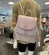 Michael Kors Jet Set Large Pvc Chain Backpack Flap Book Bag Nwt