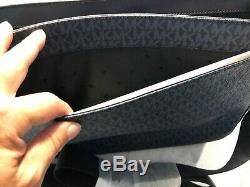 Michael Kors Jet Set Signature Mens Cooper Laptop Messenger Bag Blue Multi $448