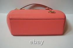 Michael Kors Jet Set Travel Large Shoulder Chain Tote Bag Grapefruit Pink